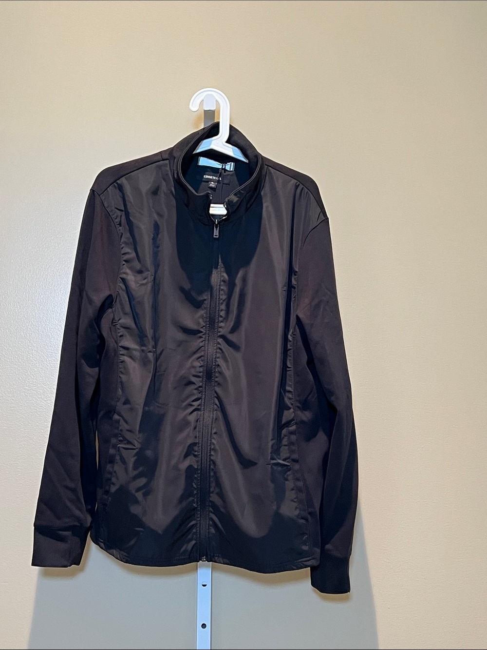 Kenneth Cole Black Men's Windbreaker Jacket